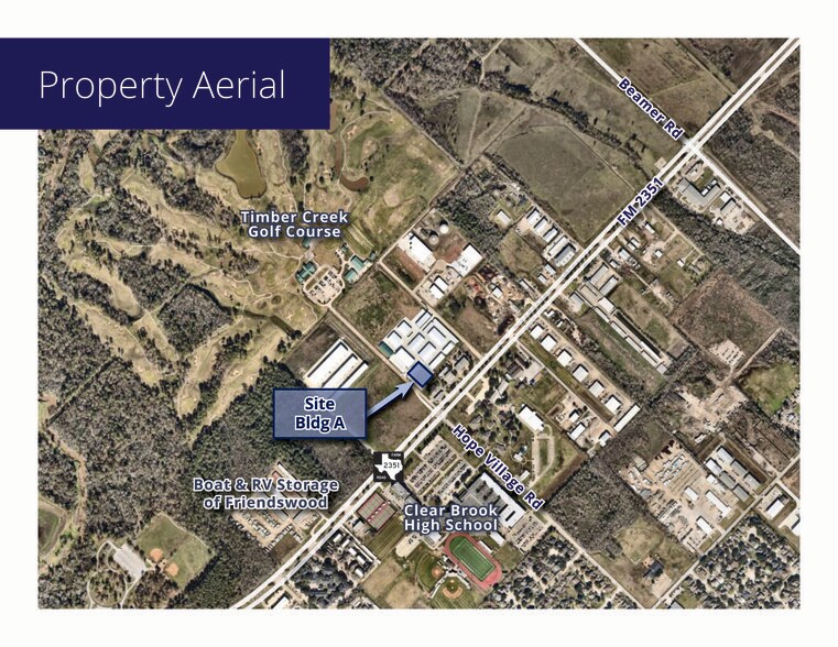 More Photos Of 4552 FM 2351 Rd, Friendswood Warehouse For Sale