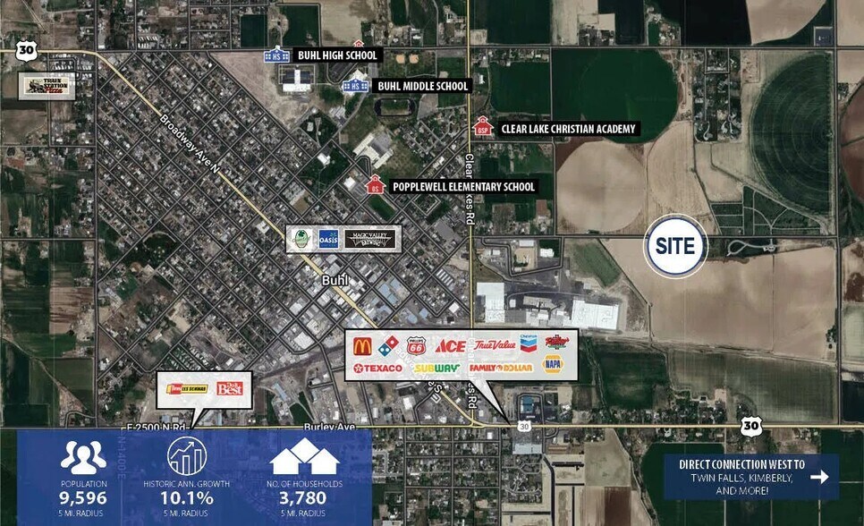 More Photos Of 1553 E 4150 N, Buhl Industrial For Sale