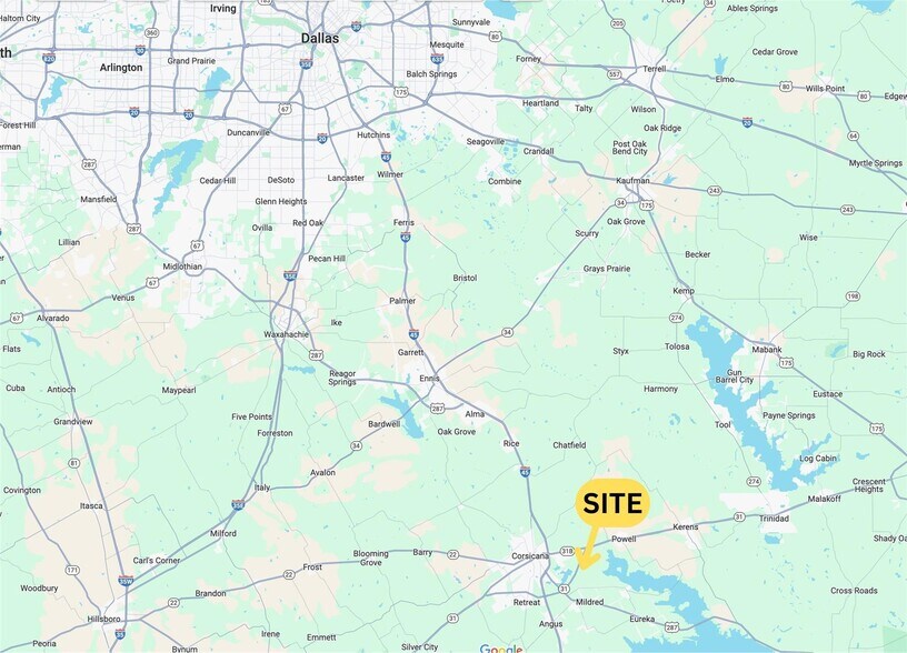 More Photos Of TBD TX 31 Highway, Corsicana Land For Sale