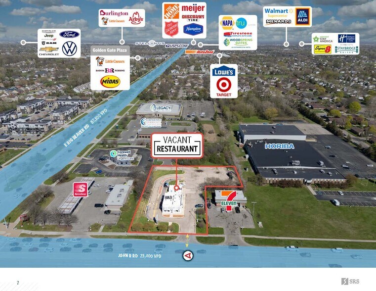 More Photos Of 2930 John R Rd, Troy Fast Food For Sale