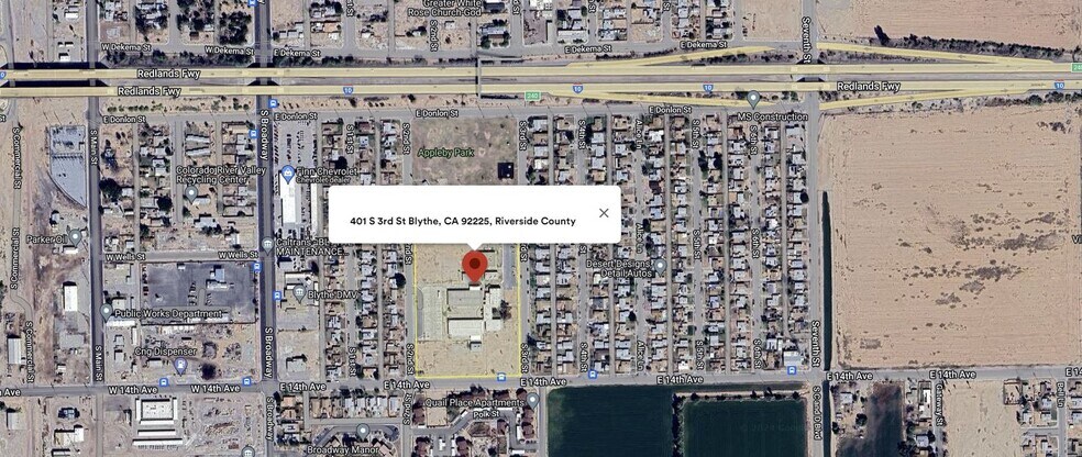 More Photos Of 401 S 3rd St, Blythe Religious Facility For Sale