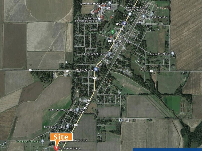 More Photos Of 1408 Highway 67 S, Tuckerman Freestanding For Sale