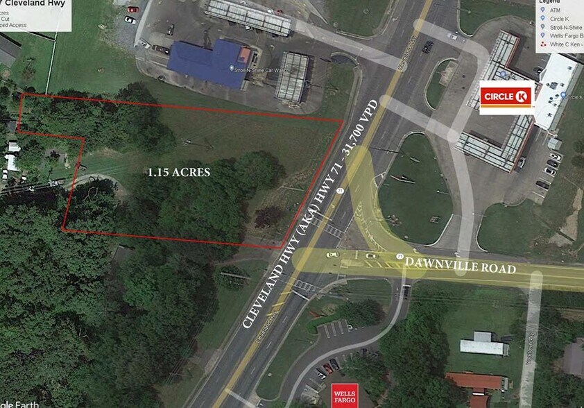 Primary Photo Of 2201 Cleveland Hwy, Dalton Land For Sale