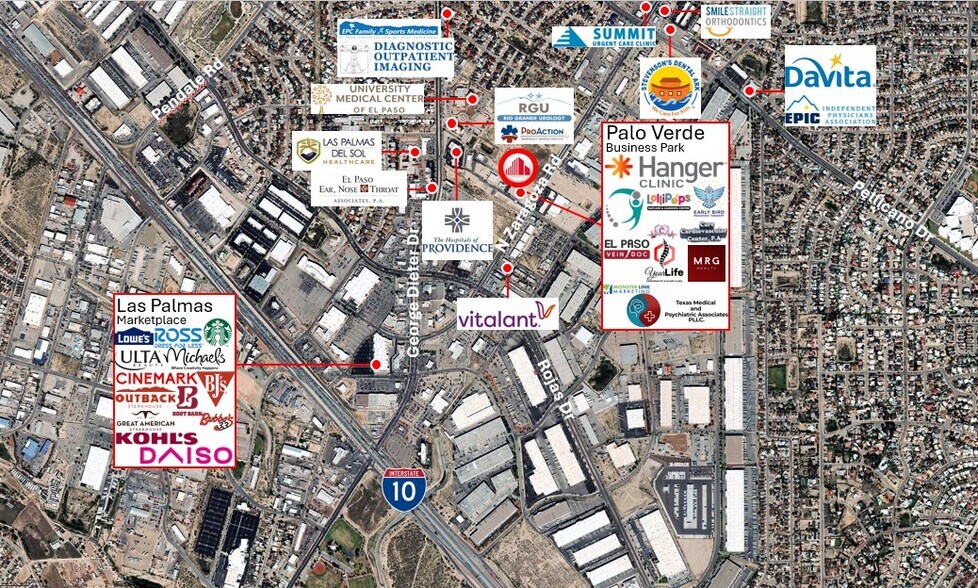 More Photos Of 1351 N Zaragoza Rd, El Paso Medical For Sale