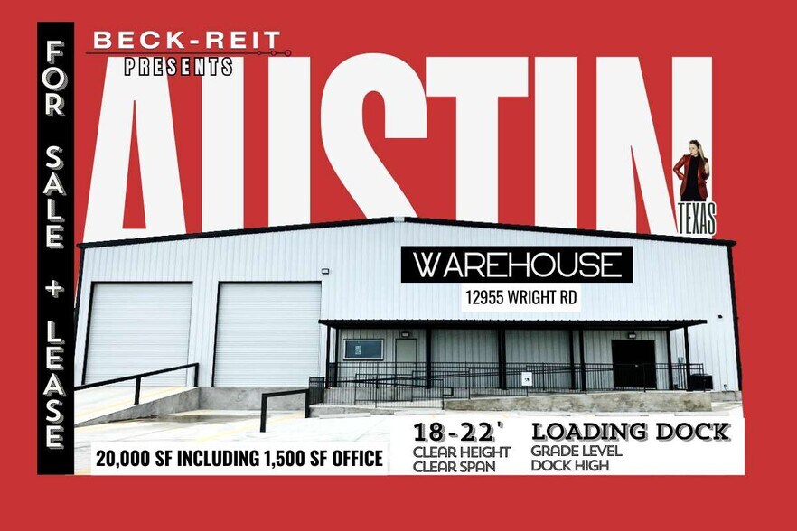 Primary Photo Of 12955 WRIGHT, Creedmoor Warehouse For Lease