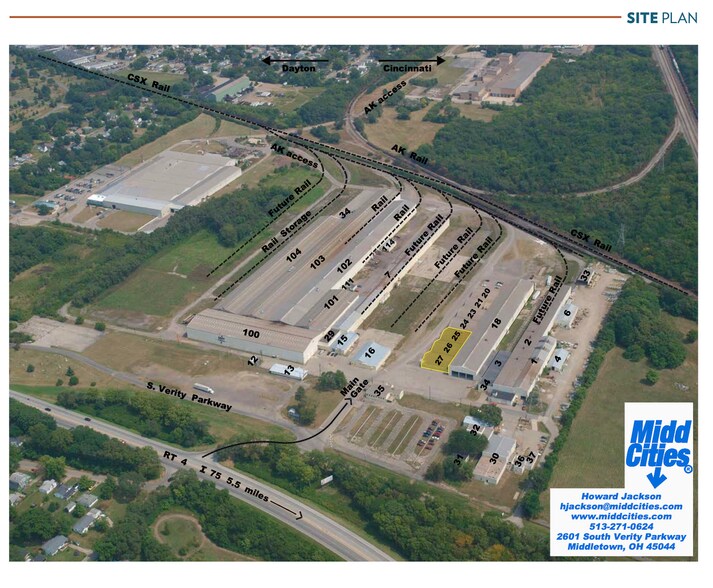 More Photos Of 2601 S Verity Pky, Middletown Industrial For Lease
