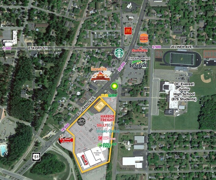 More Photos Of 1127 E Grand Ave, Rothschild General Retail For Lease