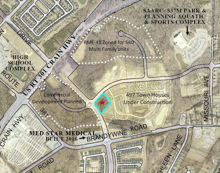 Primary Photo Of 13901 Mattawoman dr, Brandywine Land For Sale