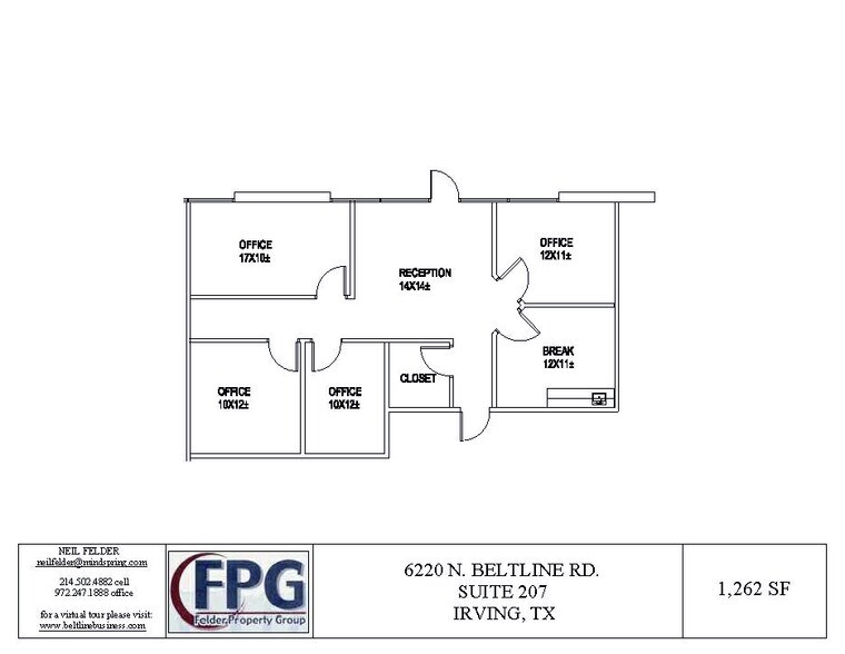 More Photos Of 6220 N Belt Line Rd, Irving Office For Lease