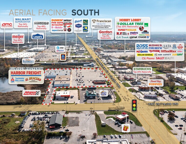 More Photos Of 4100-4112 Franklin St, Michigan City Storefront For Sale