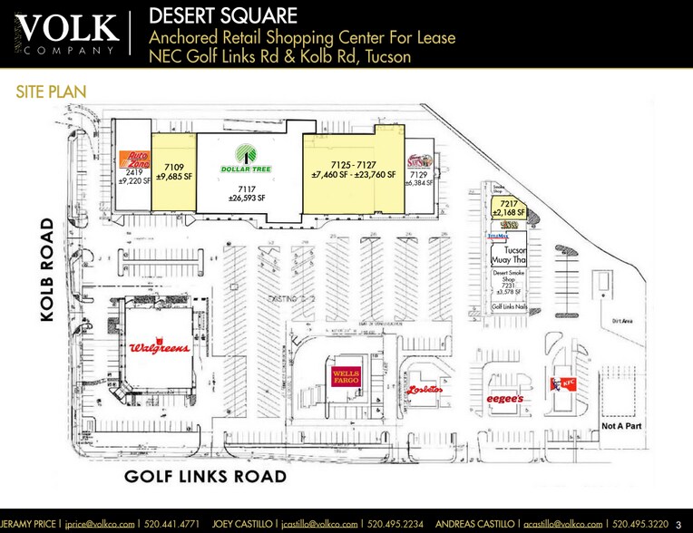 More Photos Of 7109-7245 E Golf Links Rd, Tucson Unknown For Lease