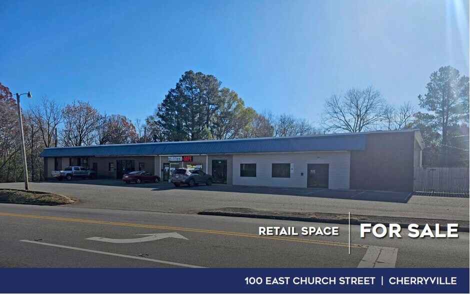 Primary Photo Of 100-106 E Church St, Cherryville Storefront For Sale