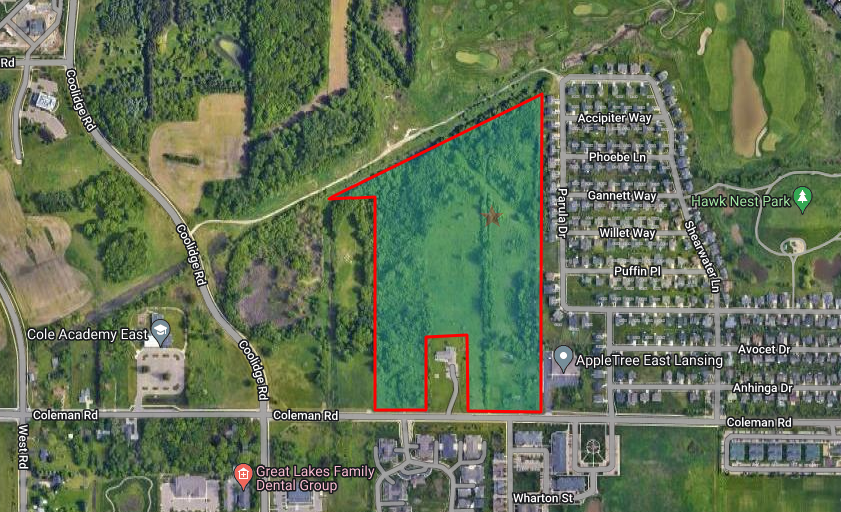 Primary Photo Of 0 Coleman rd, East Lansing Land For Sale