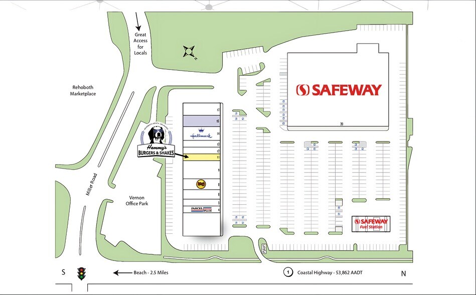 More Photos Of 19266 Coastal Hwy, Rehoboth Beach Storefront For Sale