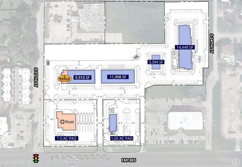 More Photos Of 2600 FM 365, Nederland Land For Lease