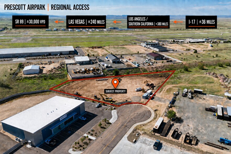 More Photos Of 6402 Lear Ln, Prescott Industrial For Lease