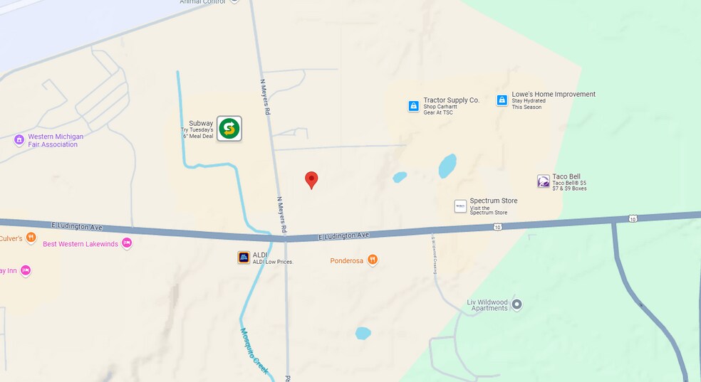 More Photos Of 4744 W US 10 Hwy, Ludington Land For Sale