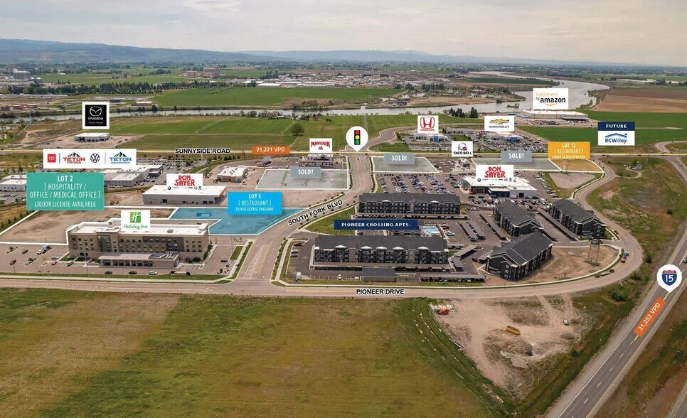 More Photos Of TBD W Sunnyside Rd & I-15, Idaho Falls Land For Sale