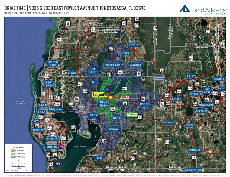 More Photos Of 9335 E Fowler Ave, Thonotosassa Land For Sale