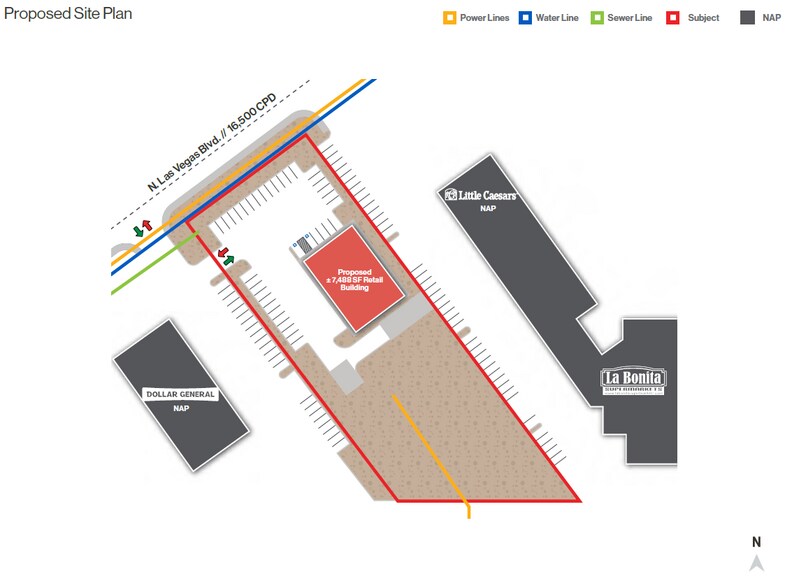 More Photos Of 2668 N Las Vegas Blvd, North Las Vegas Land For Sale