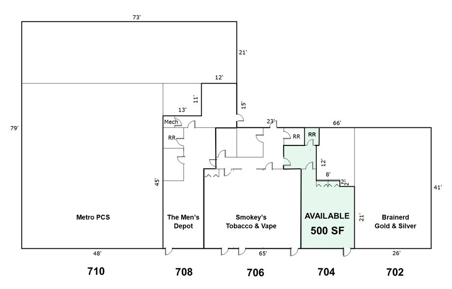 More Photos Of 702-710 W Washington St, Brainerd Unknown For Lease