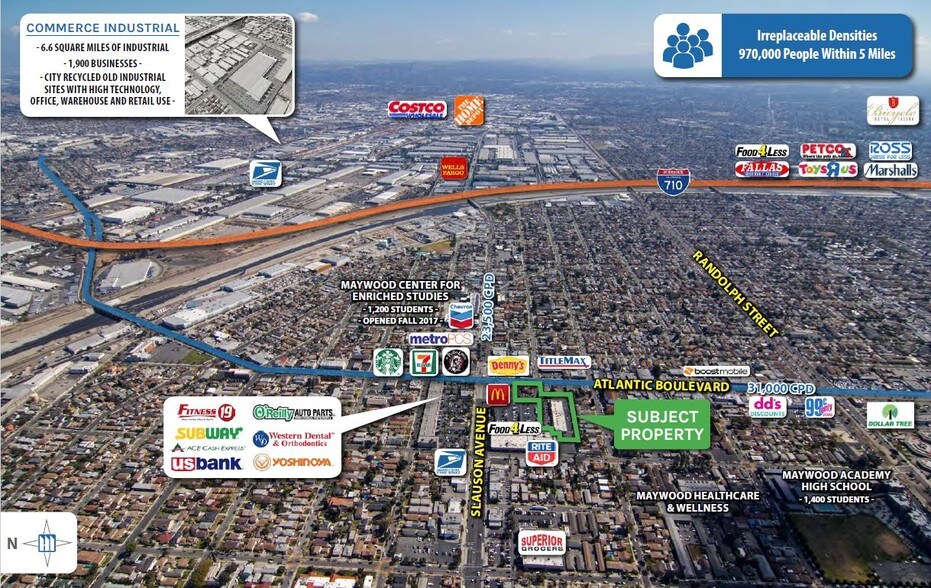 More Photos Of Atlantic Blvd @ Atlantic Blvd. & Slauson Ave., Bell Unknown For Lease