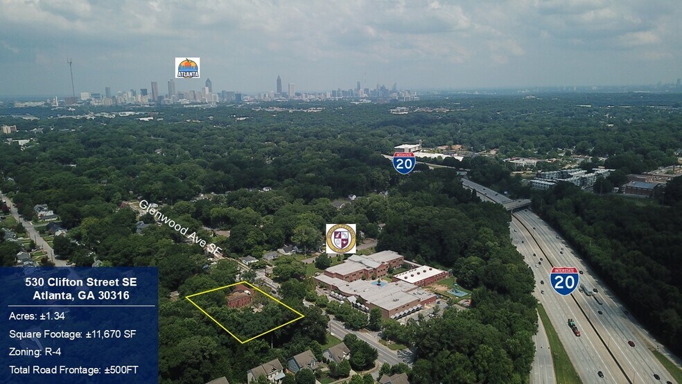 Primary Photo Of 530 Clifton St SE, Atlanta Specialty For Sale
