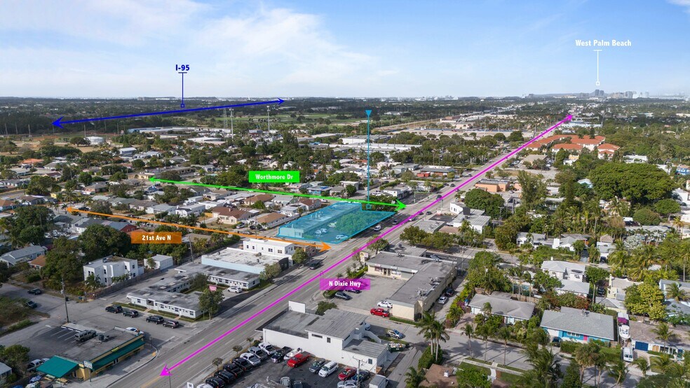 Primary Photo Of 2101-2109 N Dixie Hwy, Lake Worth Restaurant For Sale