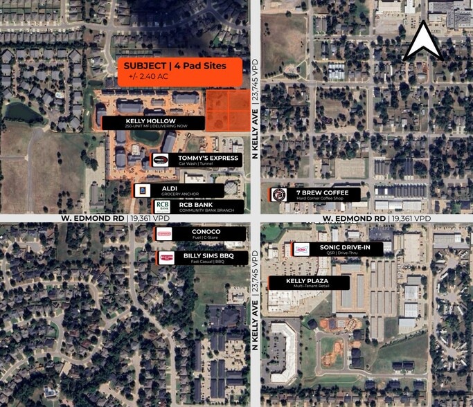 Primary Photo Of 827 W 1st St, Edmond Land For Sale