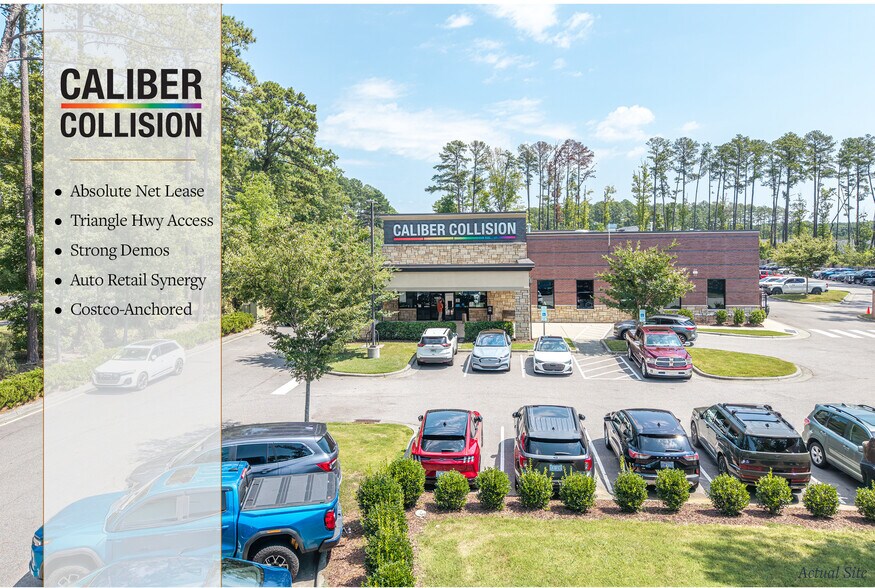 Primary Photo Of 1290 Pine Plaza Dr, Apex Auto Repair For Sale