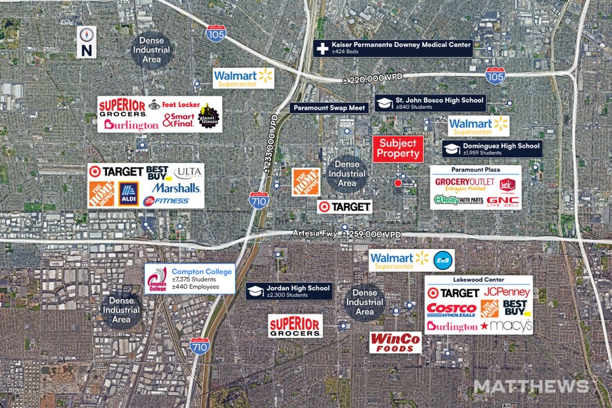 More Photos Of 8428-8456 Alondra Blvd, Paramount Freestanding For Lease