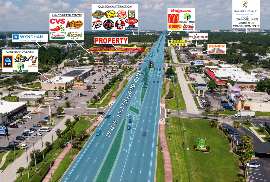 More Photos Of 5390 W Irlo Bronson Hwy, Kissimmee Land For Lease