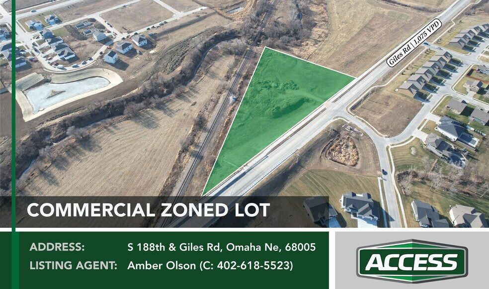 Primary Photo Of SWC 180th St & Giles Rd, Omaha Land For Sale
