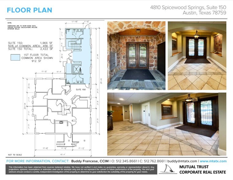 More Photos Of 4810 Spicewood Springs Rd, Austin Medical For Sale