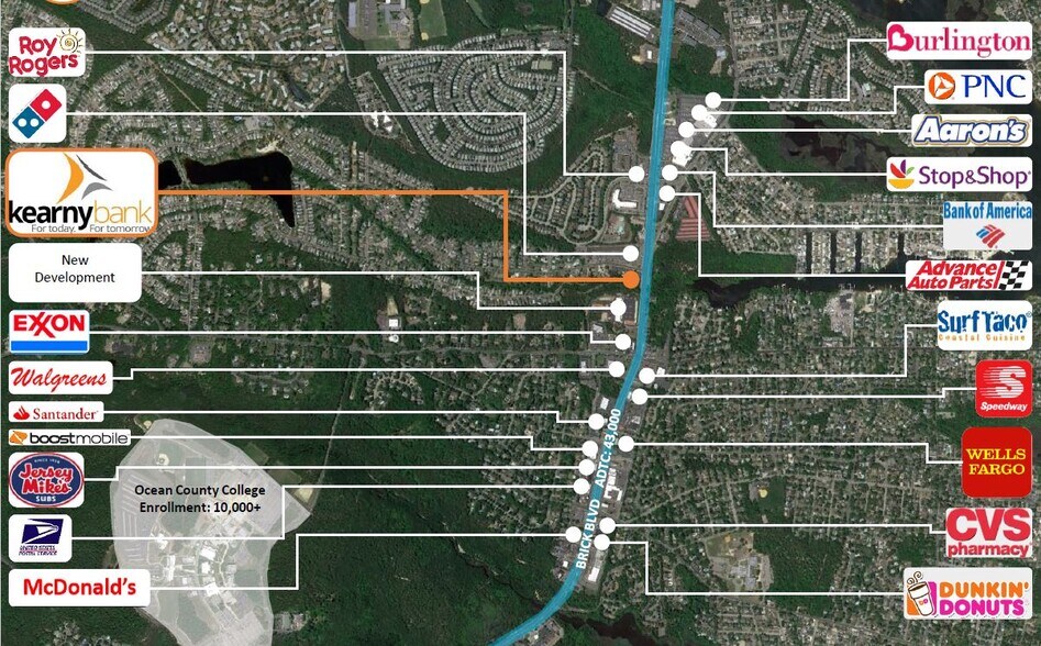 More Photos Of 2100 Hooper Ave, Toms River Bank For Sale