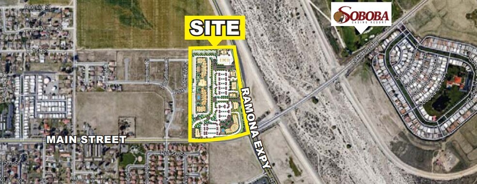More Photos Of NWC Ramona Expressway & Main Street, San Jacinto Land For Sale
