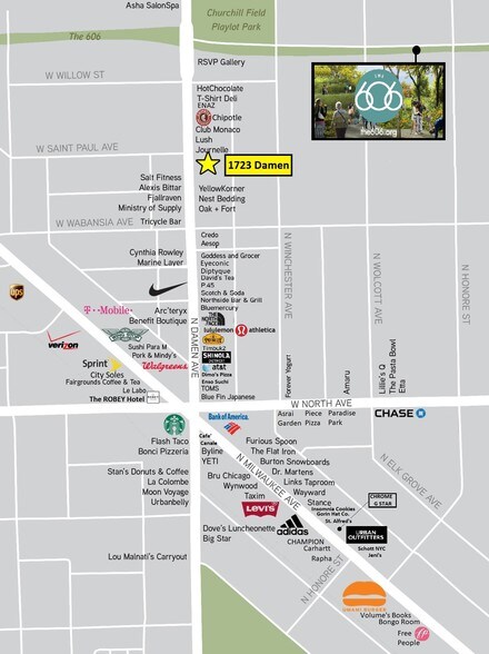 More Photos Of 1721 N Damen Ave, Chicago Storefront For Lease