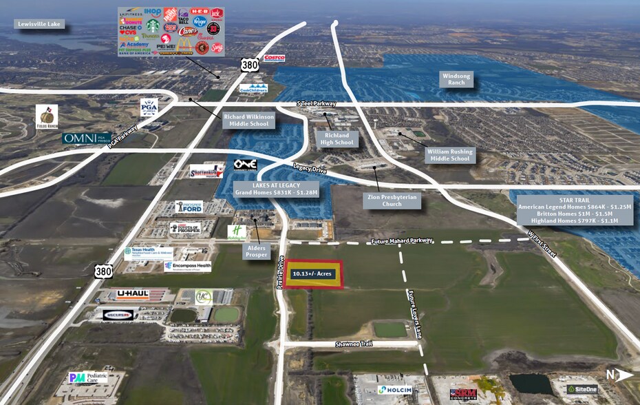 More Photos Of Prairie Drive, Prosper Land For Sale