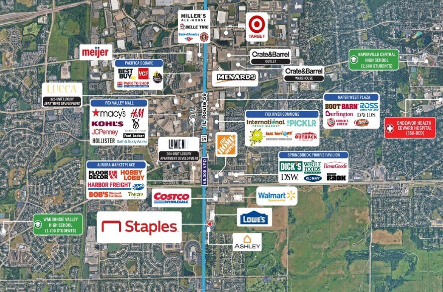 More Photos Of 1552 S Route 59, Naperville Freestanding For Sale