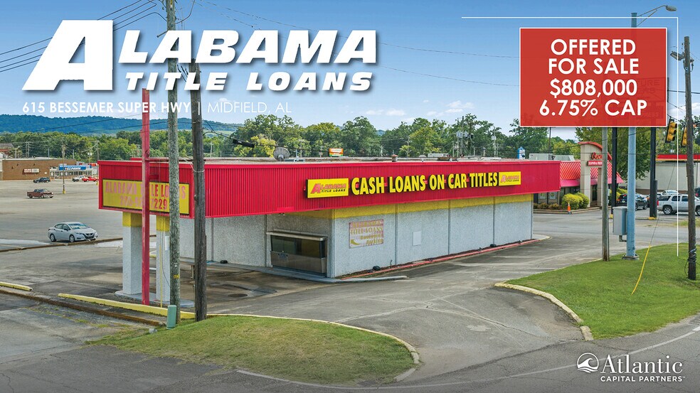 Primary Photo Of 615 Bessemer Super Hwy, Midfield Freestanding For Sale