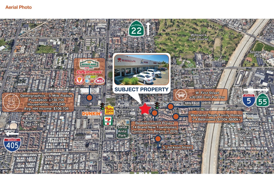 More Photos Of 3520-3530 W 1st St, Santa Ana General Retail For Sale