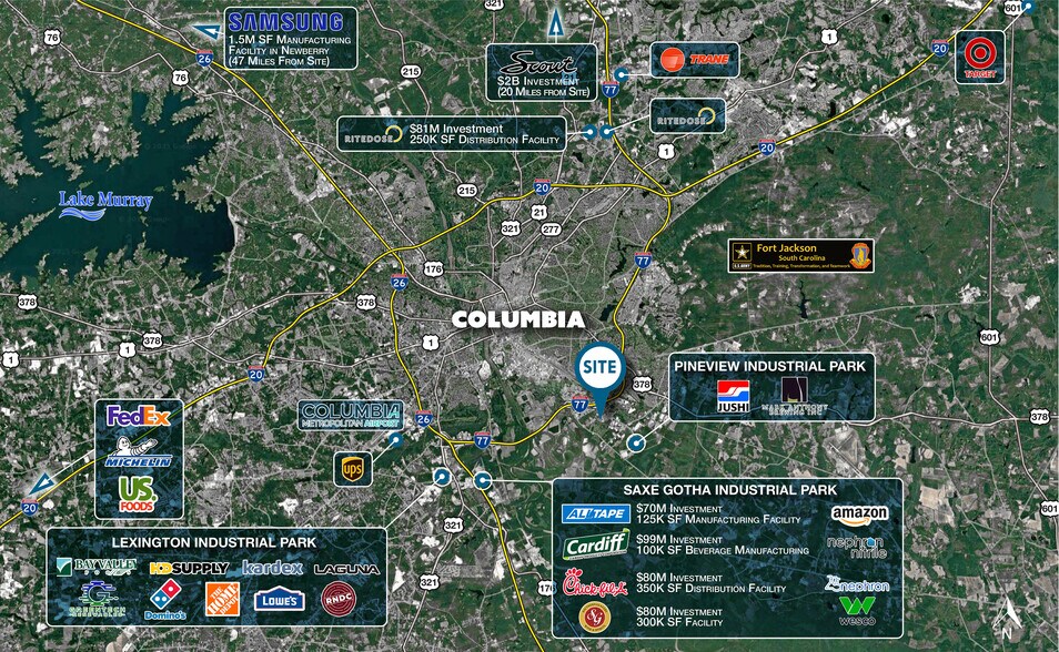 More Photos Of 00 Sparkman Dr, Columbia Land For Sale