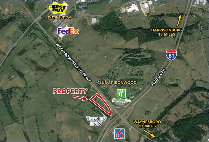 Primary Photo Of 891 Bells Ln, Staunton Land For Sale