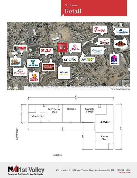 More Photos Of 1675 E Lohman Ave, Las Cruces Storefront For Lease