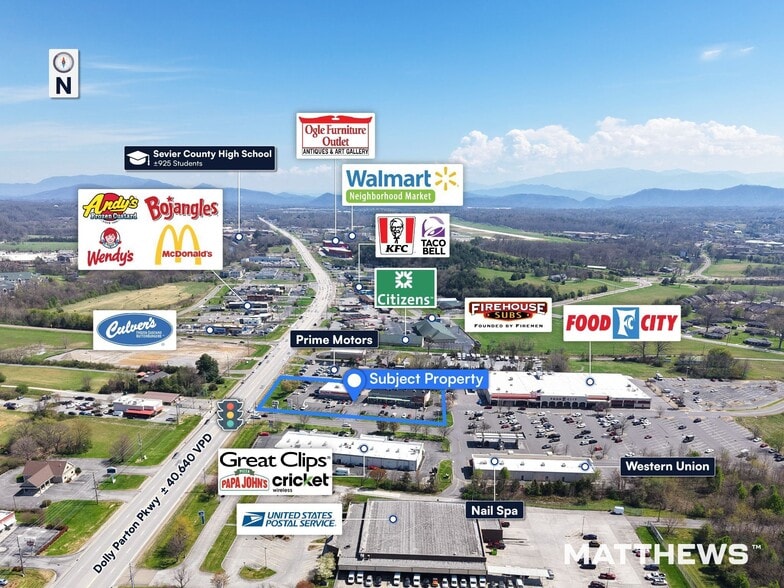 More Photos Of 737 Dolly Parton Pky, Sevierville General Retail For Sale