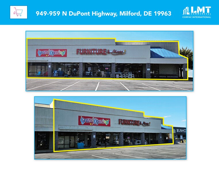 More Photos Of 949-959 N Dupont Blvd, Milford General Retail For Sale