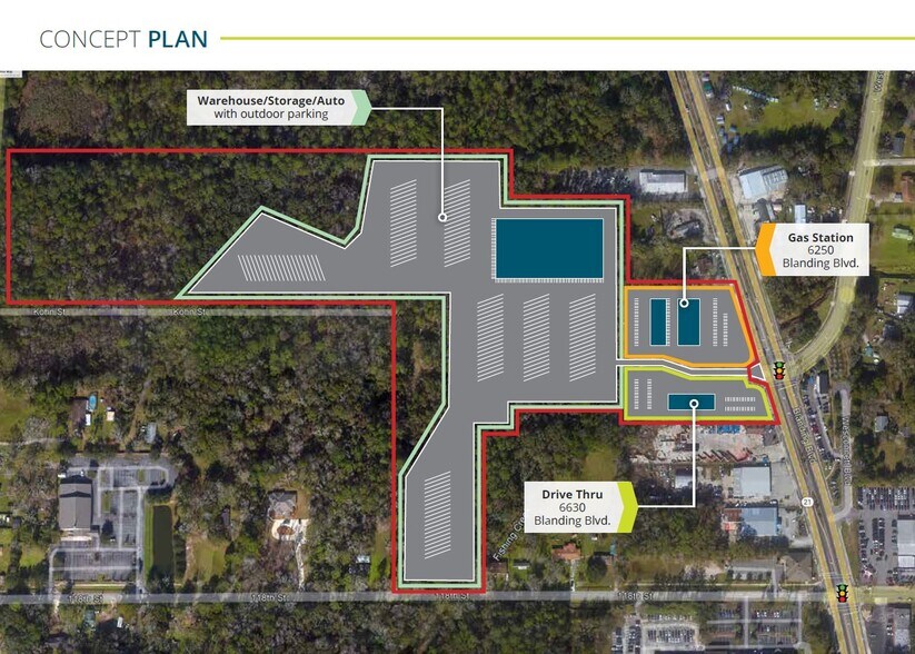More Photos Of 6300-6310 Blanding Blvd, Jacksonville Land For Sale