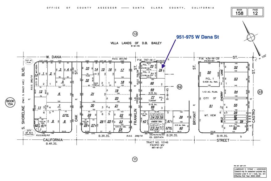 More Photos Of 951-975 W Dana St, Mountain View Storefront For Sale
