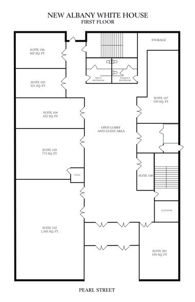 More Photos Of 222 Pearl St, New Albany Office Residential For Lease