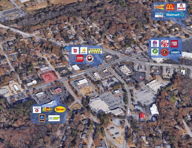 More Photos Of 1624 E Main St, Spartanburg Land For Sale